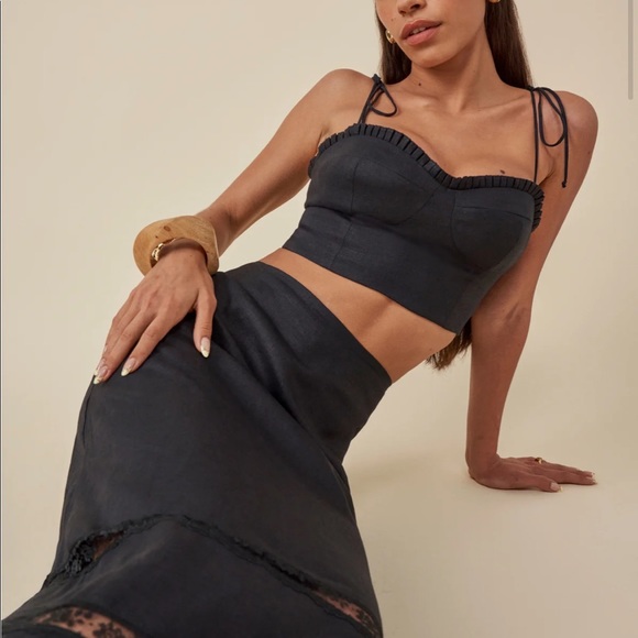 Reformation Dresses & Skirts - Rima Linen Two Piece